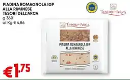 Pam Piadina romagnola igp alla riminese TESORI DELL'ARCA offerta