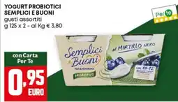Pam Yogurt probiotici SEMPLICI E BUONI offerta