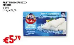Pam Filetti di merluzzo FINDUS offerta