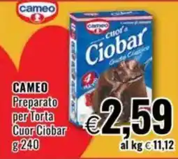 Famila CAMEO Preparato per Torta Cuor Ciobar offerta