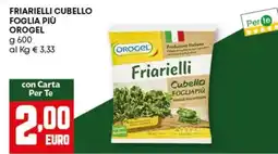 Pam Friarielli cubello foglia più OROGEL offerta