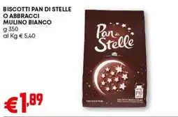 Pam Biscotti pan di stelle o abbracci MULINO BIANCO offerta