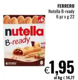 Famila FERRERO Nutella B-ready 6 pz offerta