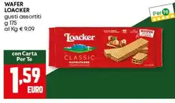 Pam Wafer LOACKER offerta