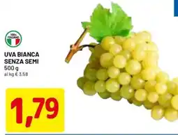 DPiù Uva bianca senza semi offerta