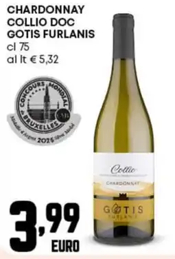 Pam Chardonnay collio doc gotis furlanis offerta