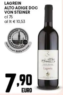 Pam Lagrein alto adige doc von steiner offerta