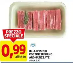 DPiù Belli pronti costine di suino aromatizzate offerta
