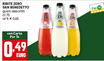 Pam Bibite zero SAN BENEDETTO offerta