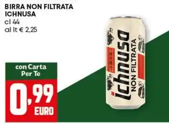 Pam Birra non filtrata ICHNUSA offerta