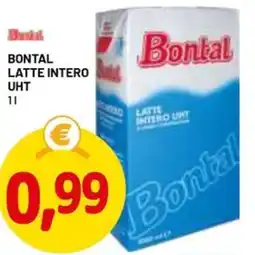 DPiù Bontal latte intero UHT offerta