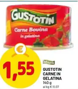 DPiù Gustotin carne in gelatina offerta