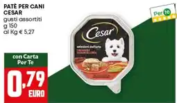 Pam Pate per cani CESAR offerta
