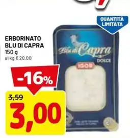 DPiù Erborinato BLU DI CAPRA offerta