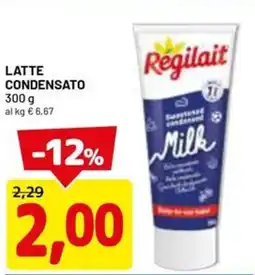 DPiù Latte condensato Regilait offerta
