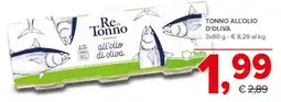 Todis Tonno all'olio d'oliva offerta