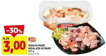 DPiù Gioia di mare insalata di mare offerta