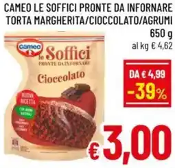 A&O Cameo le soffici pronte da infornare torta margherita/cioccolato/agrumi offerta