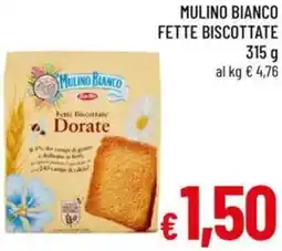 A&O Mulino bianco fette biscottate offerta