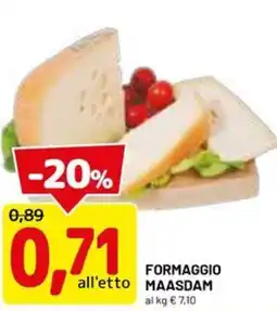 DPiù Formaggio maasdam offerta