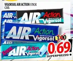 Il Genio Supermercato Vigorsol air action stick offerta