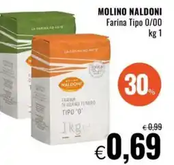 Famila MOLINO NALDONI Farina Tipo 0/00 offerta