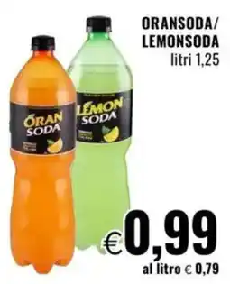 Famila Oransoda/ lemonsoda offerta