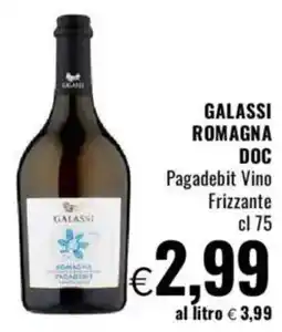 Famila GALASSI ROMAGNA DOC Pagadebit Vino Frizzante offerta