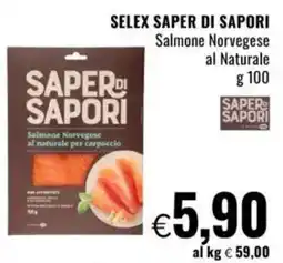 Famila SELEX SAPER DI SAPORI Salmone Norvegese al Naturale offerta