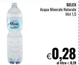 Famila SELEX Acqua Minerale Naturale offerta