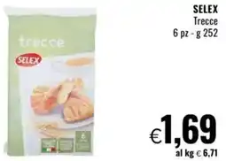 Famila SELEX Trecce 6 pz offerta