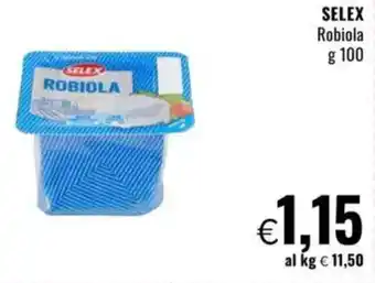 Famila SELEX Robiola offerta