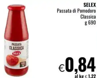 Famila SELEX Passata di Pomodoro Classica offerta