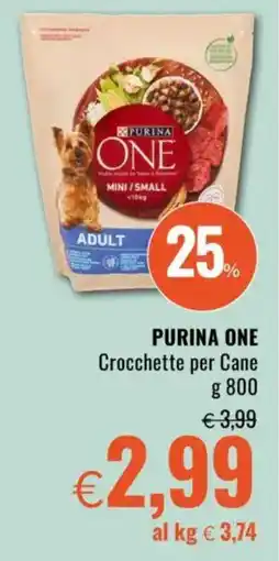 Famila PURINA ONE Crocchette per Cane offerta