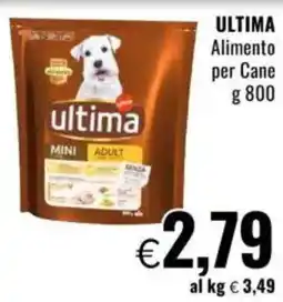 Famila ULTIMA Alimento per Cane offerta