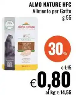 Famila ALMO NATURE HFC Alimento per Gatto offerta