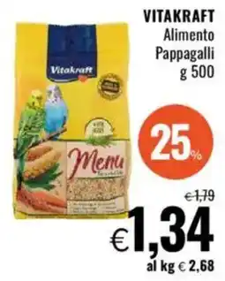 Famila VITAKRAFT Alimento Pappagalli offerta