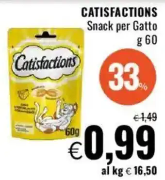 Famila CATISFACTIONS Snack per Gatto offerta