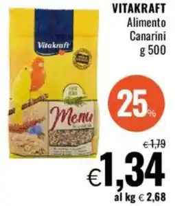 Famila VITAKRAFT Alimento Canarini offerta
