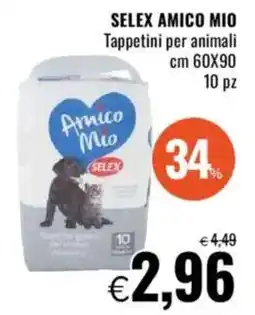 Famila SELEX AMICO MIO Tappetini per animali offerta