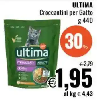 Famila ULTIMA Croccantini per Gatto offerta