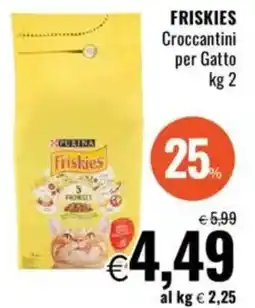 Famila FRISKIES Croccantini per Gatto offerta