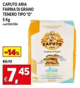 C+C maxigross Caputo aria farina di grano tenero tipo "o" offerta