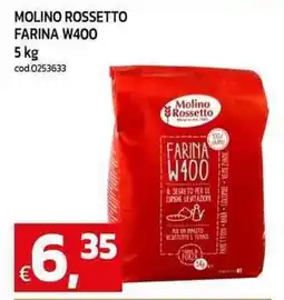 C+C maxigross Molino rossetto farina w400 offerta
