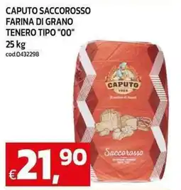 C+C maxigross Caputo saccorosso farina di grano tenero tipo "00" offerta