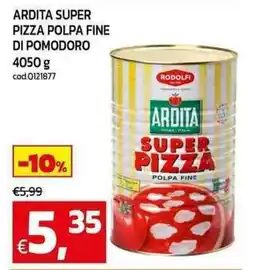 C+C maxigross Ardita super pizza polpa fine di pomodoro offerta
