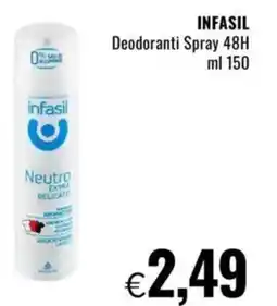 Famila INFASIL Deodoranti Spray 48H offerta