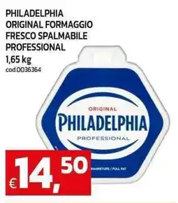 C+C maxigross Philadelphia original formaggio fresco spalmabile professional offerta