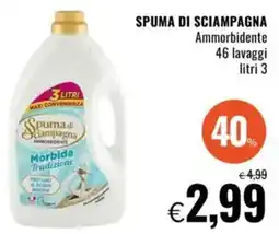 Famila SPUMA DI SCIAMPAGNA Ammorbidente offerta