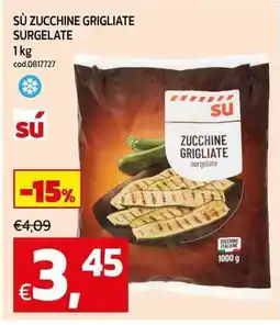 C+C maxigross Sù zucchine grigliate surgelate offerta